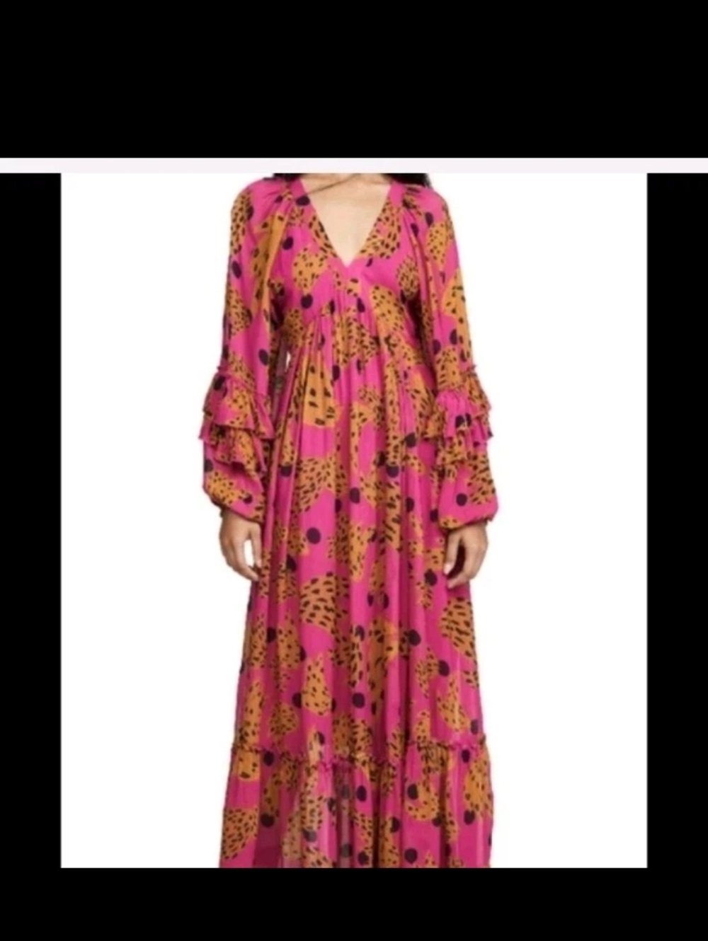 Farm Rio Banana Maxidress - Picture 2 of 7